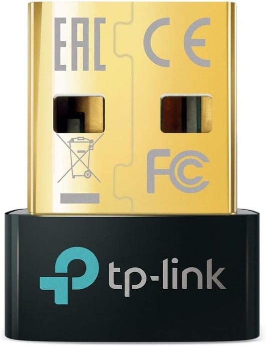 TP-Link USB Bluetooth Adapter for PC, Bluetooth 5.0/5.3 Dongle Receiver, Plug an