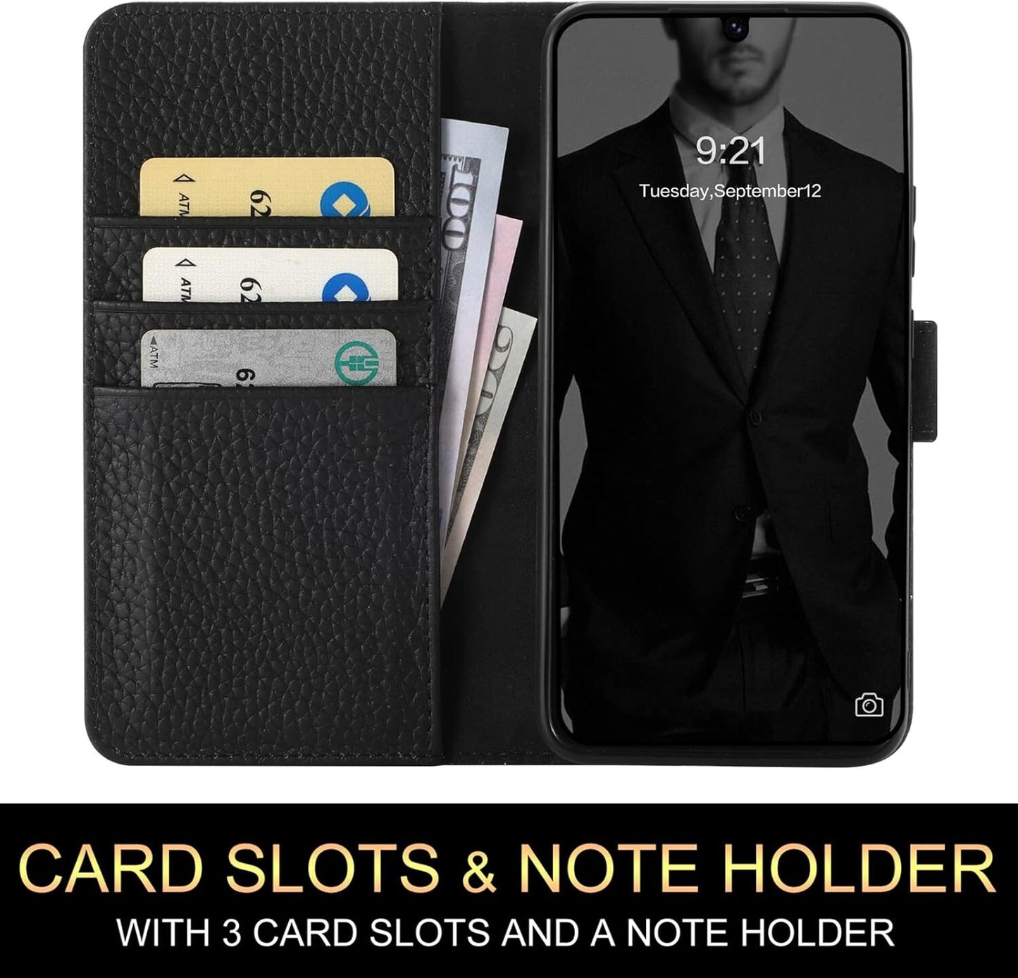 Samsung S22 RFID Galaxy Ultra 5G 68 Wallet Blocking Cowhide Purple