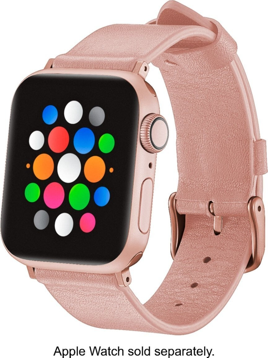 PT-AWB40PKL Platinum Genuine Leather Band 38mm 40mm Pink