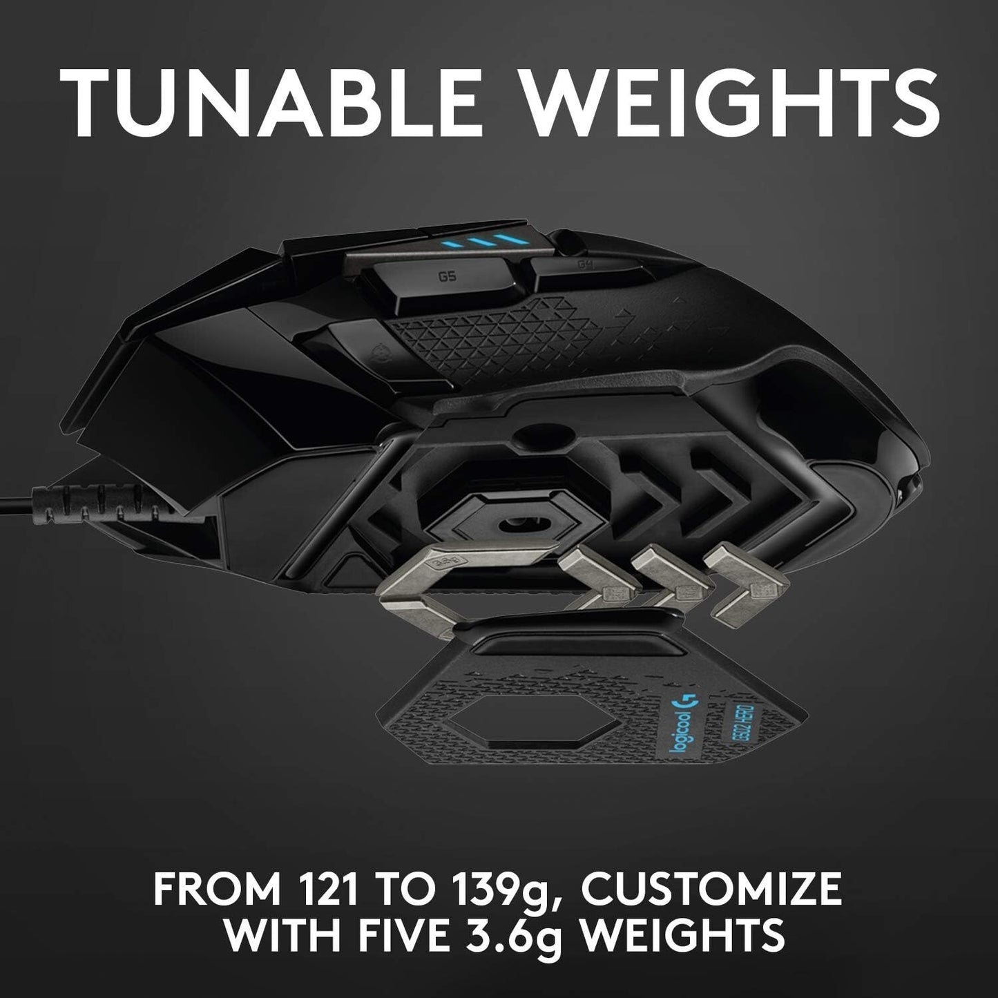 HERO G502 Logitech High Performance Wired Gaming Mouse Sensor 25