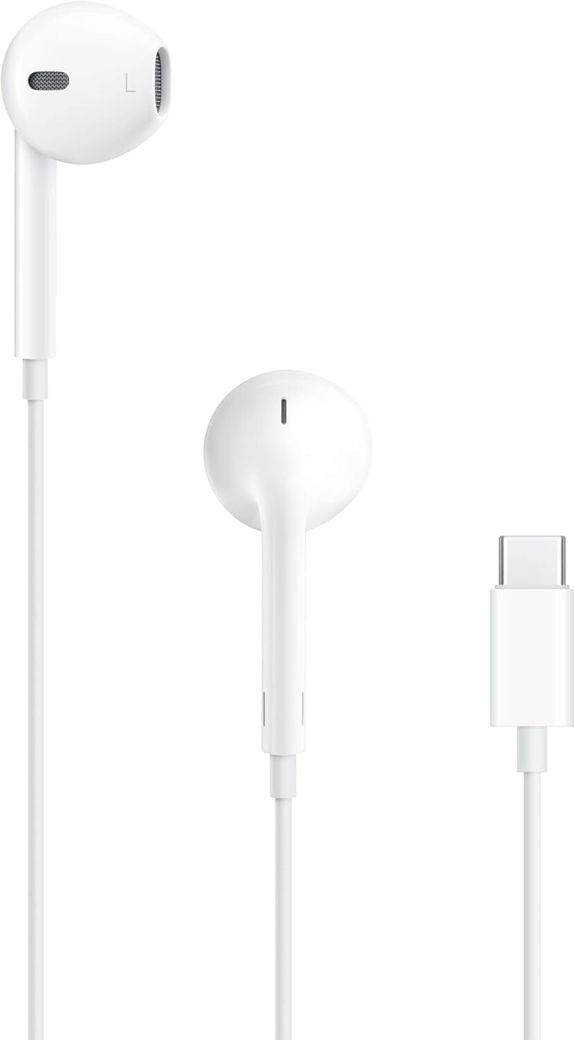GENUINE USB-C Apple Headphones Plug Wired Earpods Remote Mic