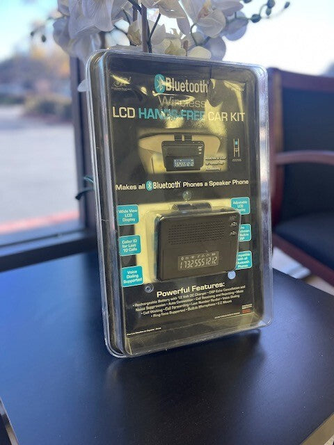 VR3 LCD New Bluetooth Wireless HandsFree Car Kit