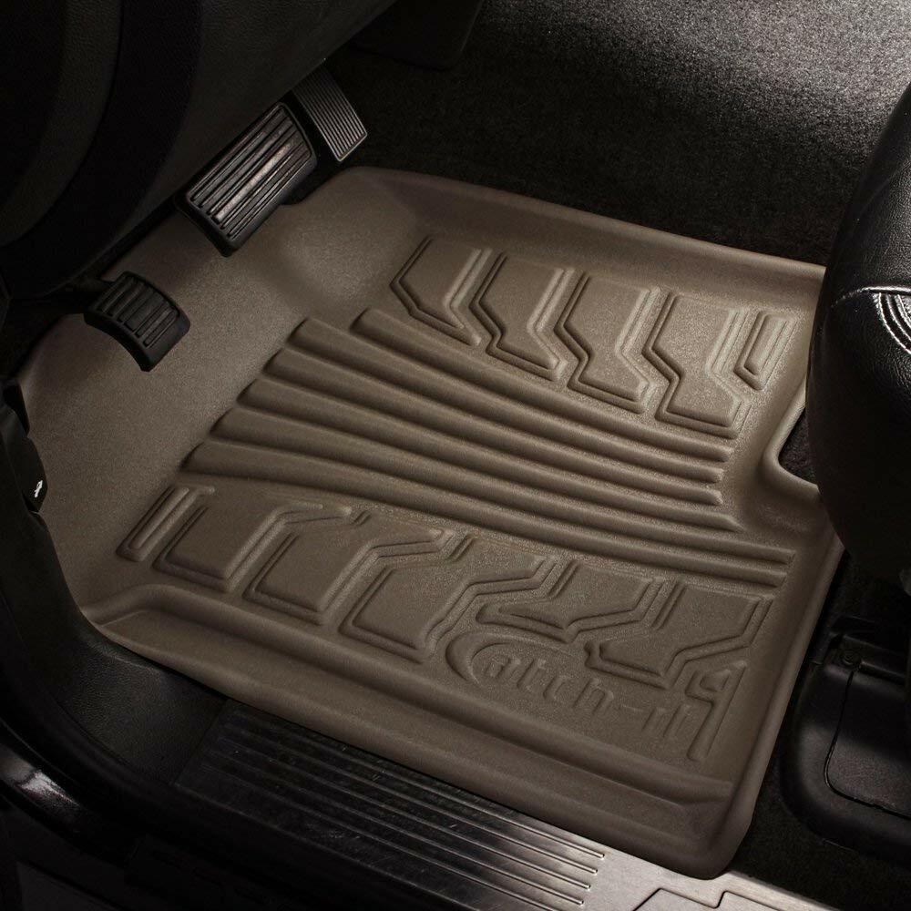 GMC 2007-2014 Acadia Lund CatchIt Vinyl 1st Row Tan Floor Liners