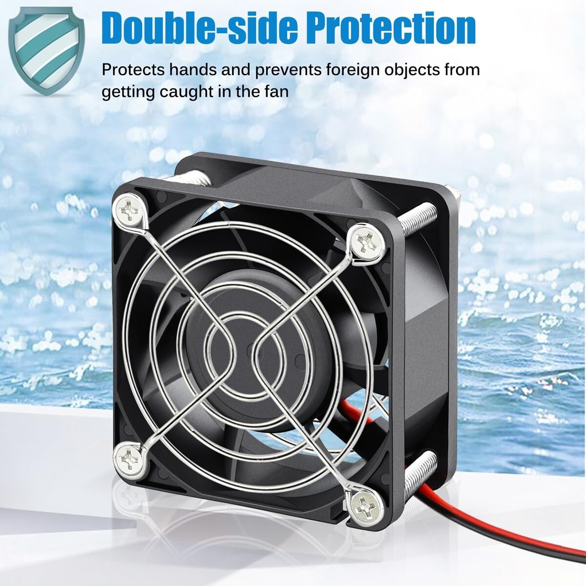 GDSTIME 12V 60mmX25mmDC Small Brushless Cooling High Speed