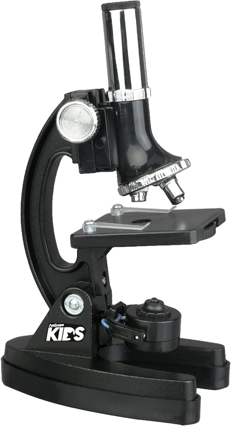 120X-1200X 52- Microscope Kit Metal Body Microscope AmScope pcs Kids Beginner