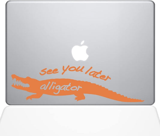 Decal Guru See You Later Alligator MacBook Decal Vinyl Sticker 13 MacBook