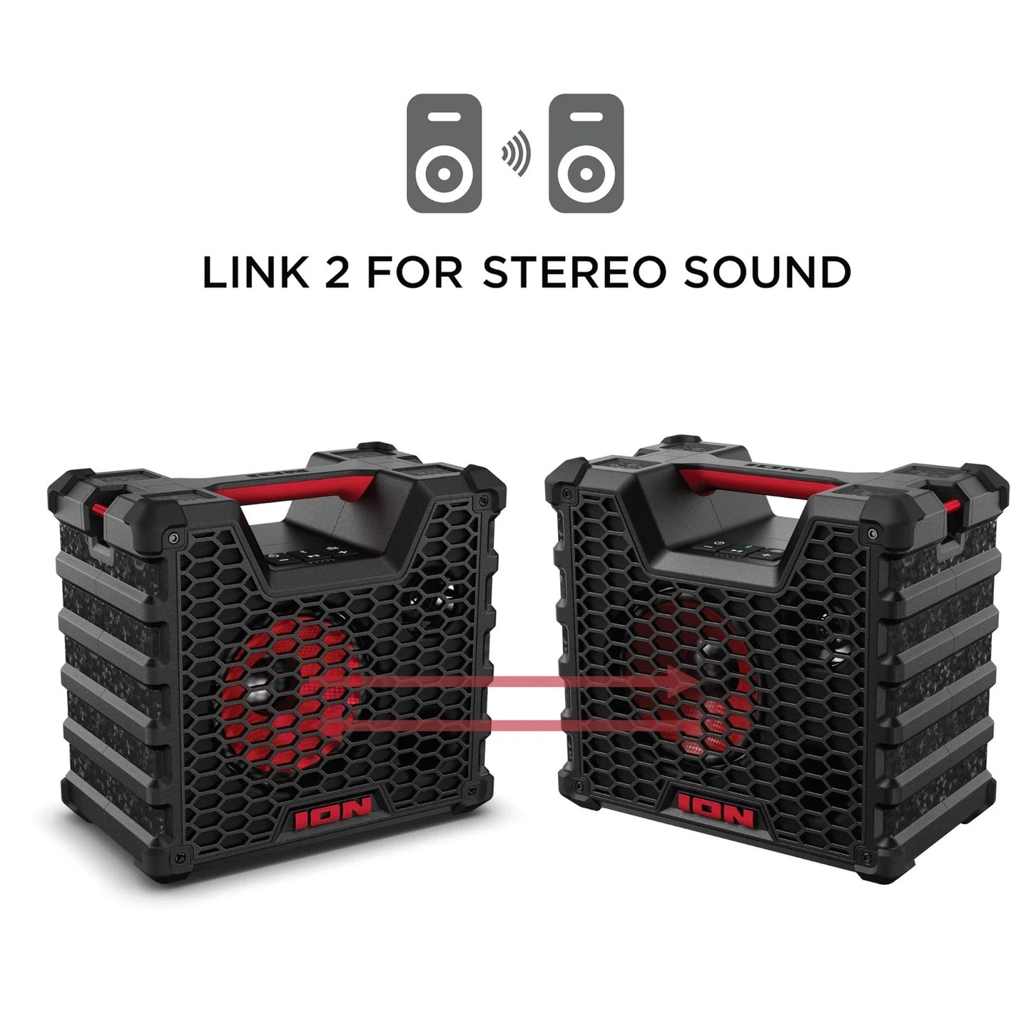 ION Audio Tailgater Tough - Rugged All-Weather Bluetooth Speaker