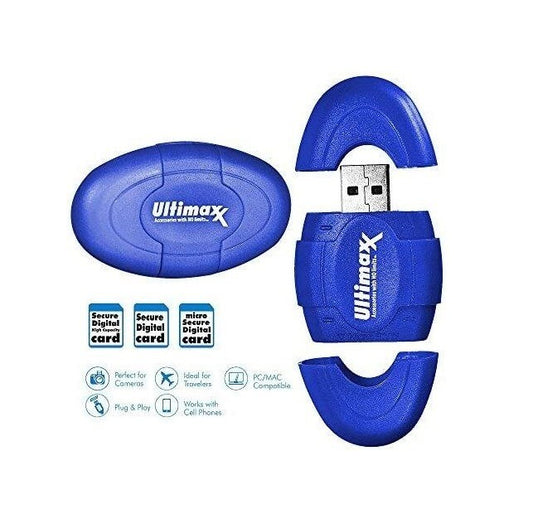 Ultimaxx High Speed High Capacity SD Micro SD Reader Microsoft XP Window