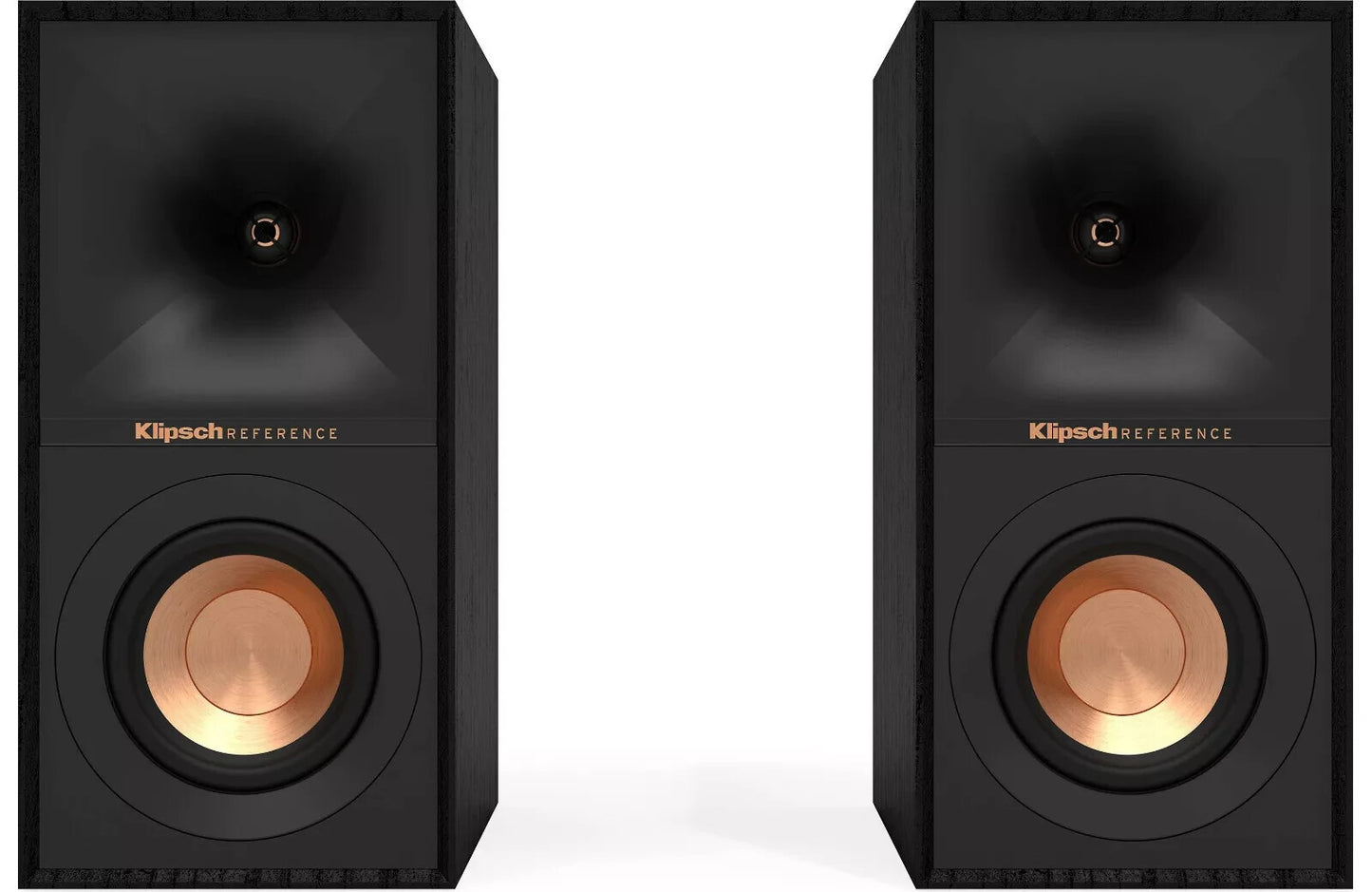 Klipsch Reference Next-Generation R-40M Horn-Loaded Bookshelf Speakers 4” Pair