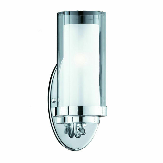 Triarch International Cylindique 1 Light Sconce Chrome