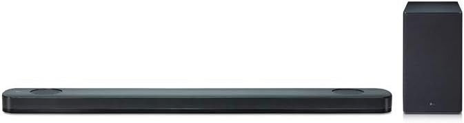 LG SKC9 Soundbar – 512 Channel Wireless Audio, Home Theater, Black