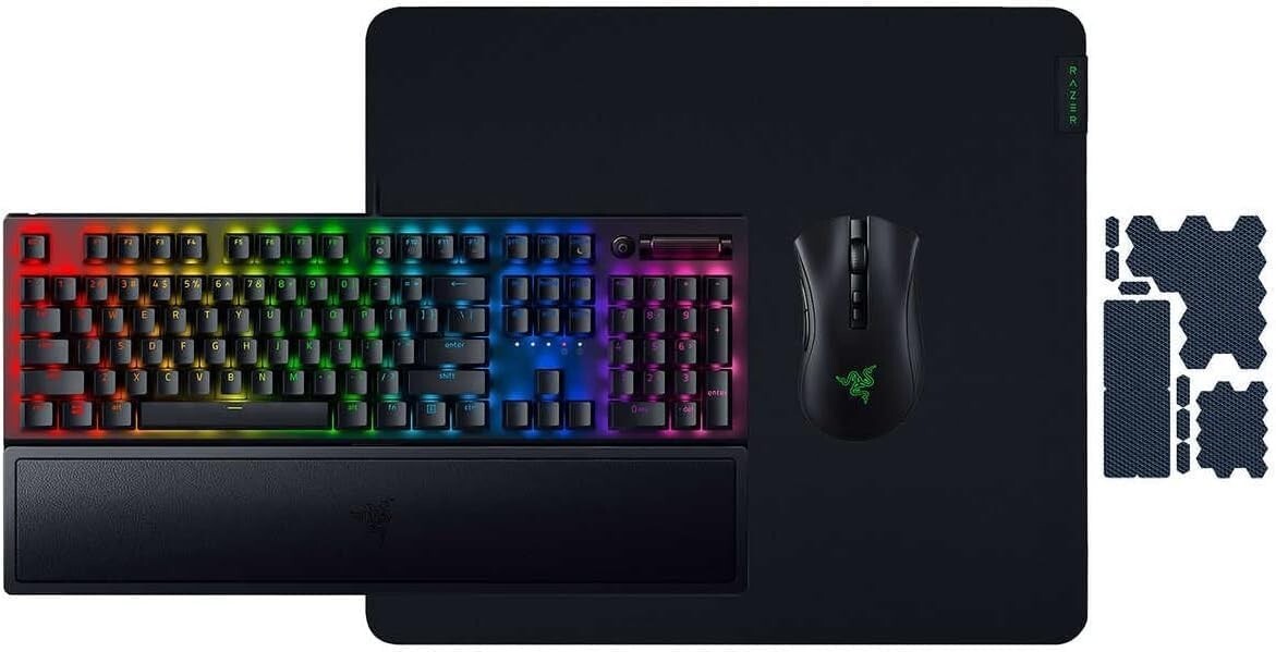 Razer Heroic Bundle V2 BlackWidow V3 Mechanical Gaming Keyboard Green Clicky