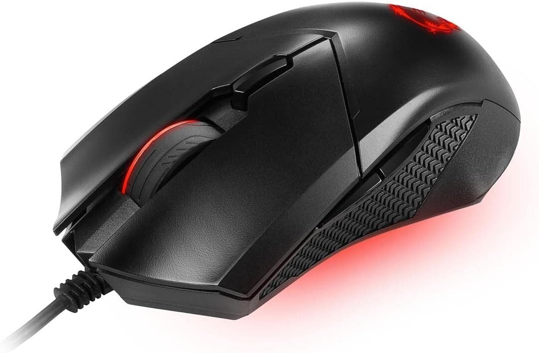 MSI GM08 Clutch Gaming Mouse Optical Sensor 3Red Lighting