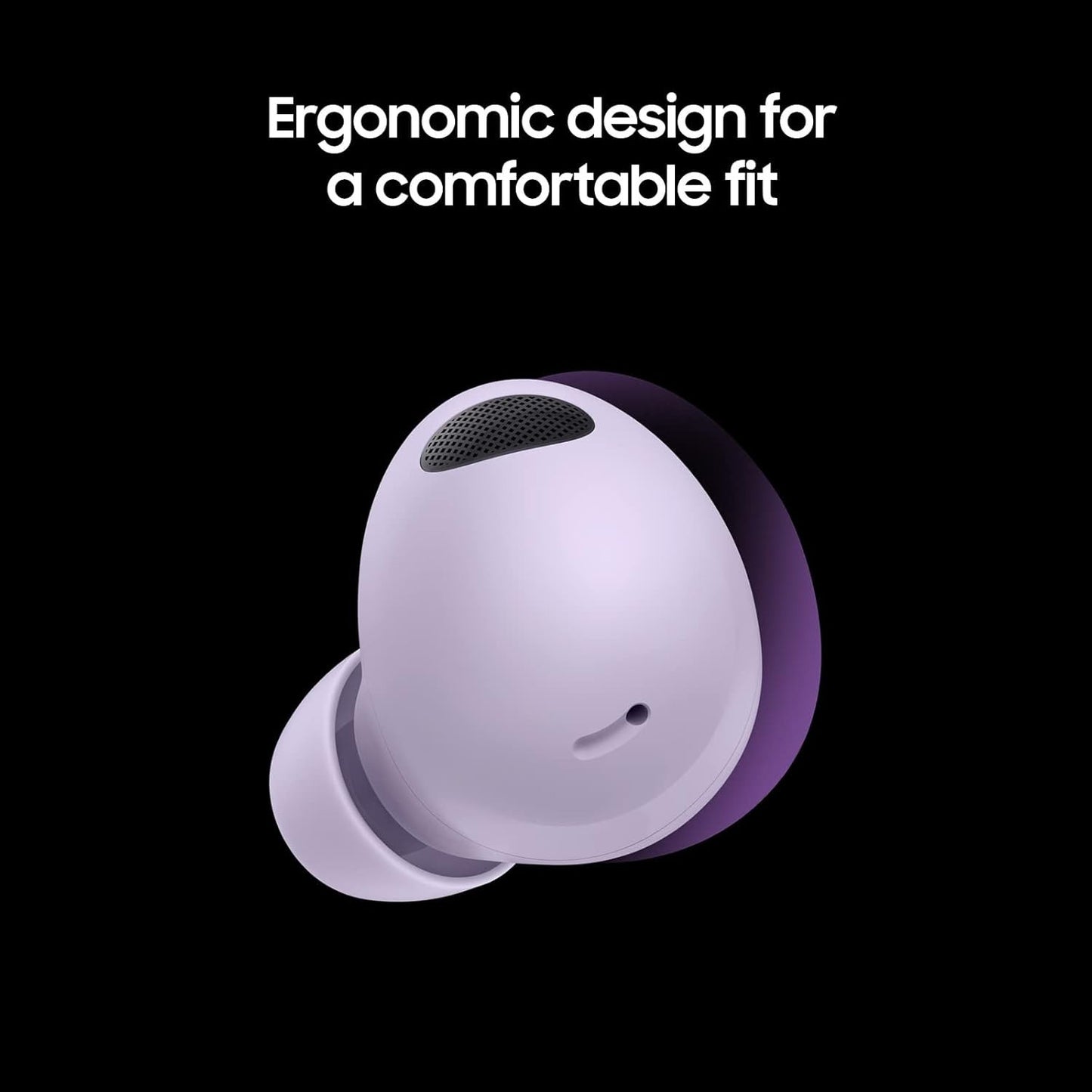 Samsung Galaxy Buds 2 Pro Bluetooth Earbuds – Bora Purple, Noise Canceling