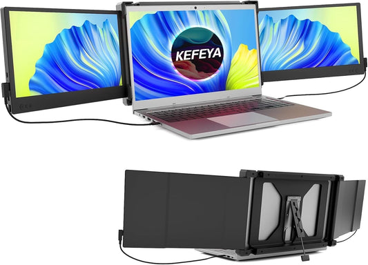KEFEYA HDMI Laptop Screen Extender 12 Full HD TypeC Plug