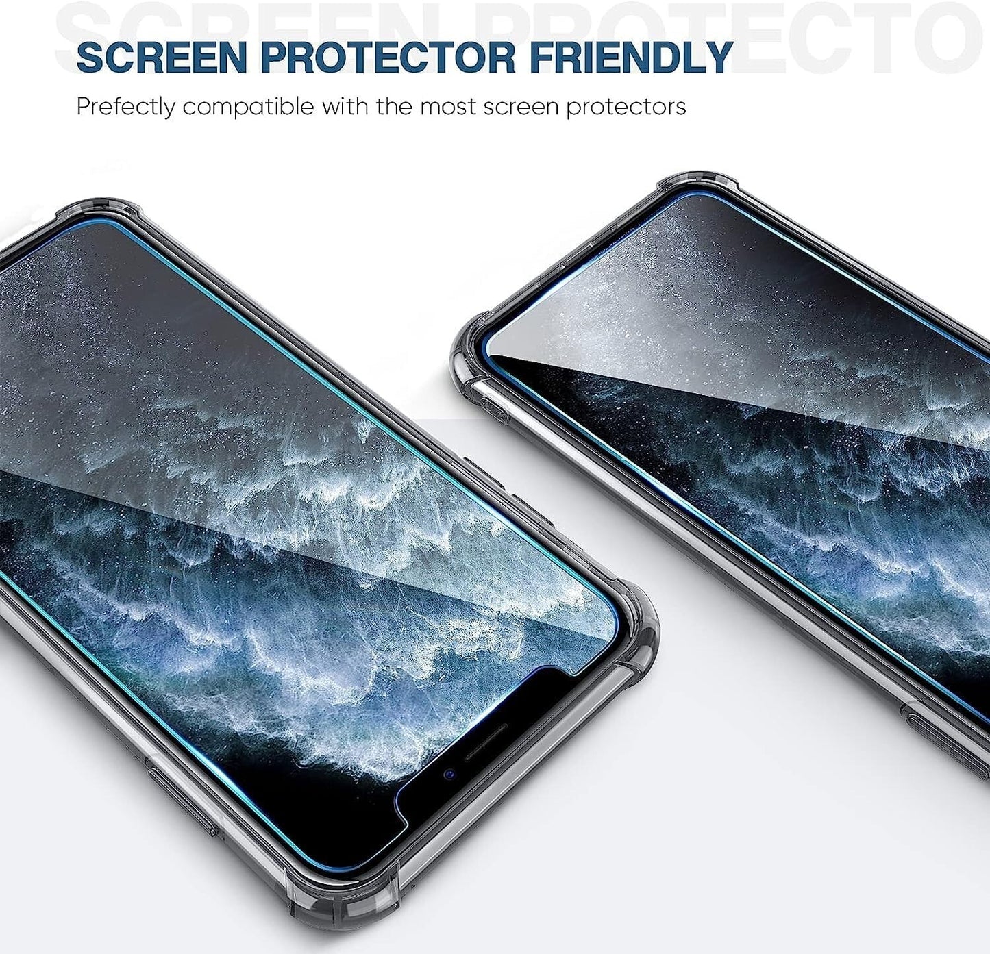 ORIbox iPhone 11 Pro Max Black w 4 Corners Shockproof Protection