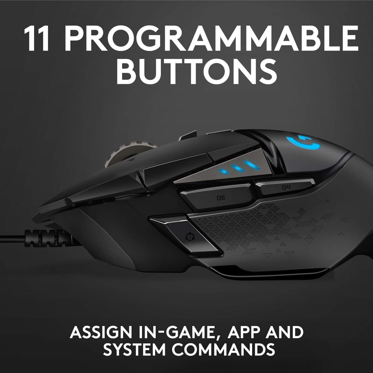 HERO G502 Logitech High Performance Wired Gaming Mouse Sensor 25