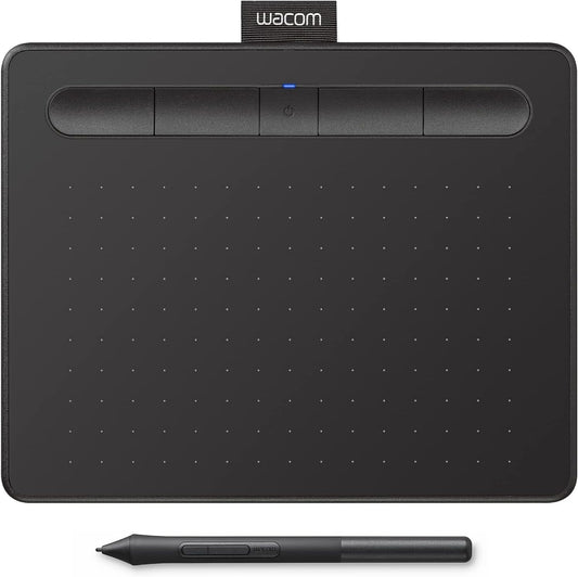 Wacom Intuos Small Bluetooth Graphics Drawing Tablet 4 Customizable ExpressKeys