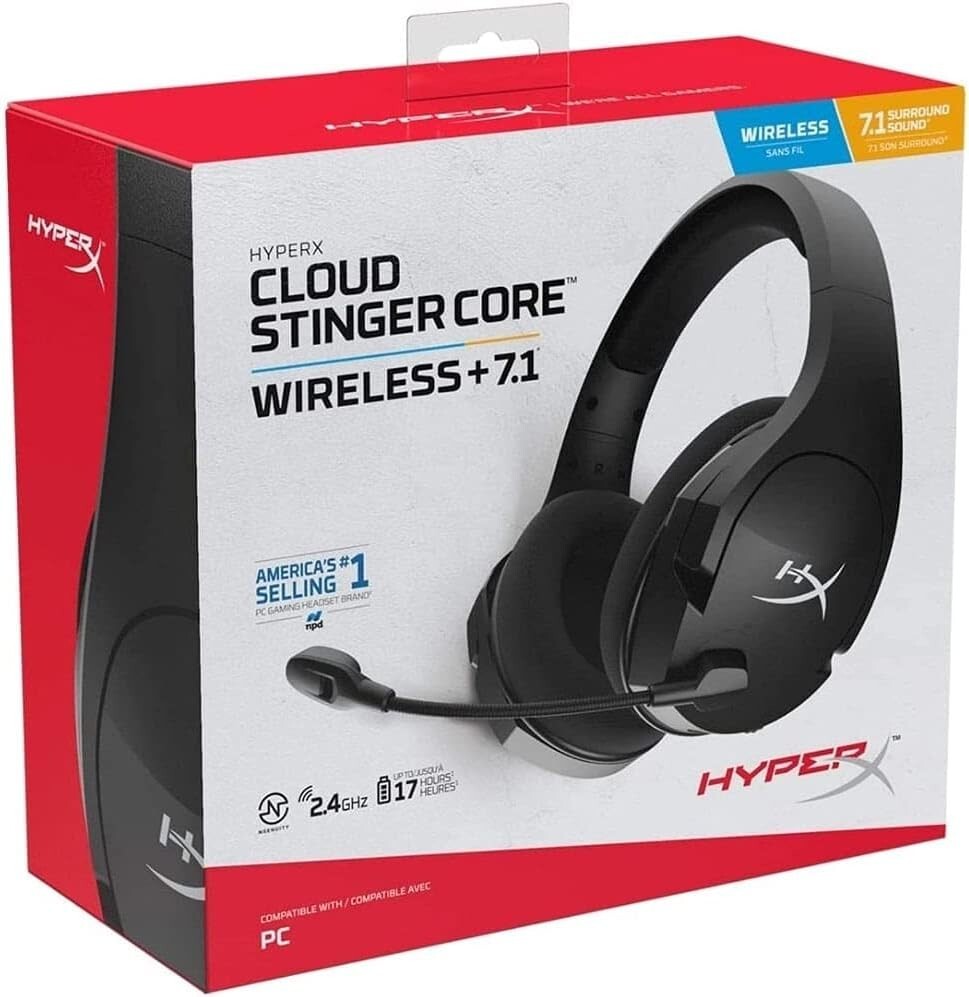 DTS HyperX Cloud Stinger Core Wireless Lightweight Gaming Headset Headphone