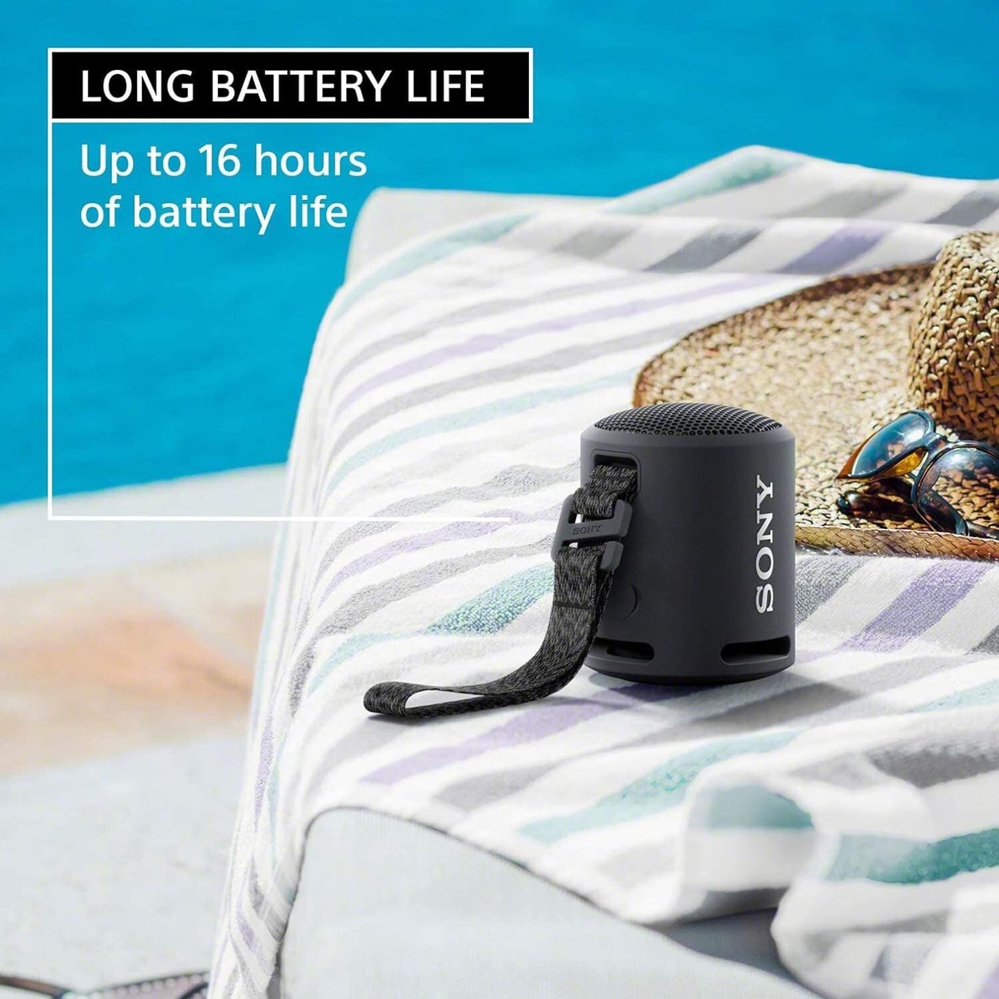 Sony SRSXB13 USB B Extra Bass Portable Waterproof Speaker w Bluetooth TypeC