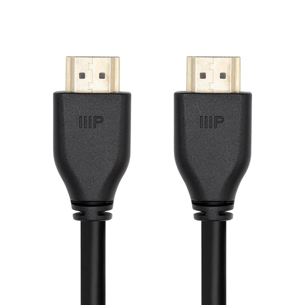HDMI 30AWG Monoprice 8K Certified Ultra High Speed 21 Cable 3 Feet