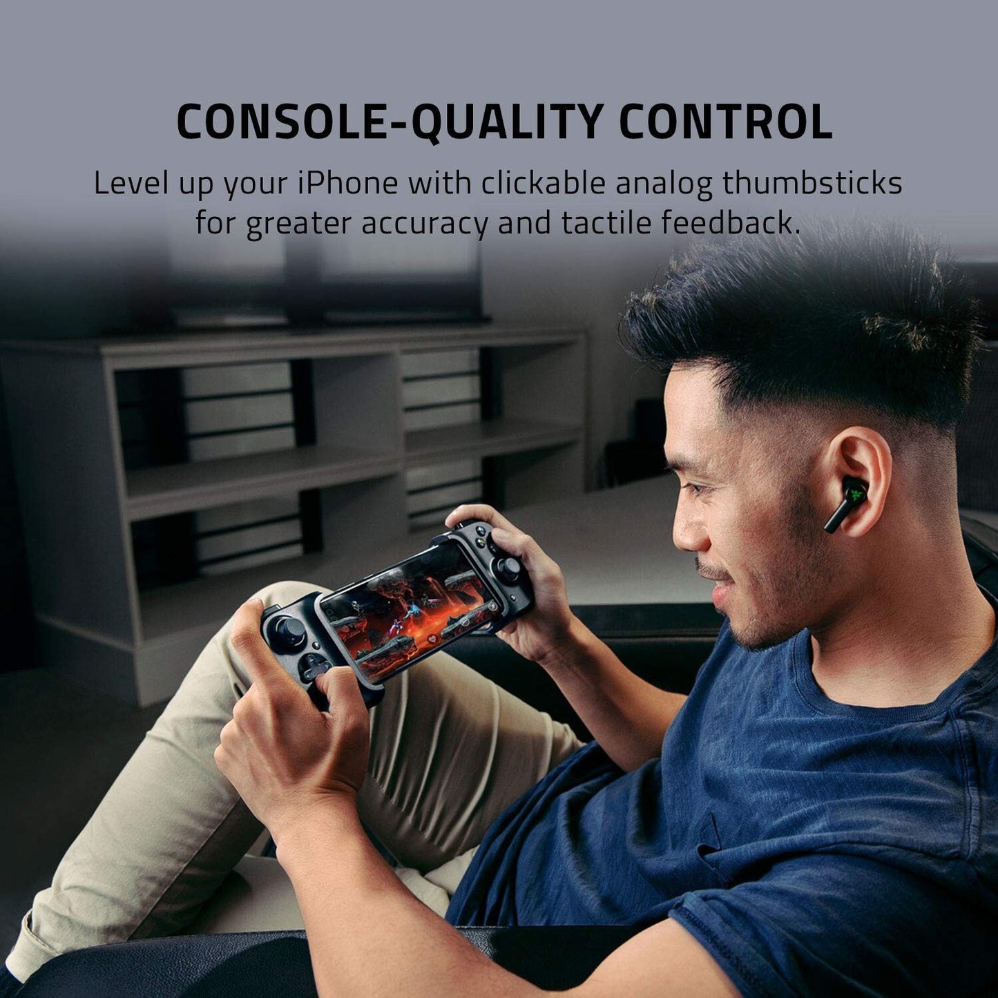Razer Kishi Mobile Game ControllerGamepad iPhone iOS