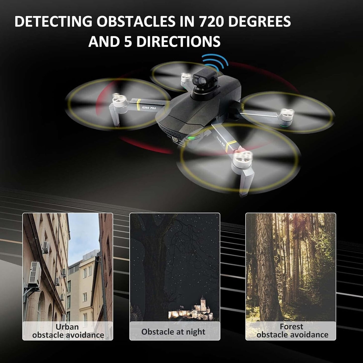 HYUNLAI GPS Drone w cam 30 min longdistance flight Drone w 4k to 6K fpv