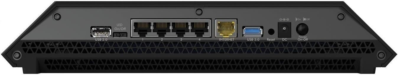 NETGEAR R7900P-100NAS Nighthawk X6 Dual Band Smart WiFi Router