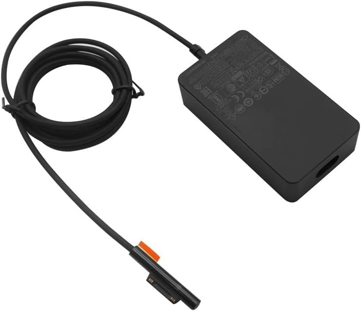 Surface Pro Charger 44W – Compatible with Pro 7/6/5/4, 15V 2.58A Adapter