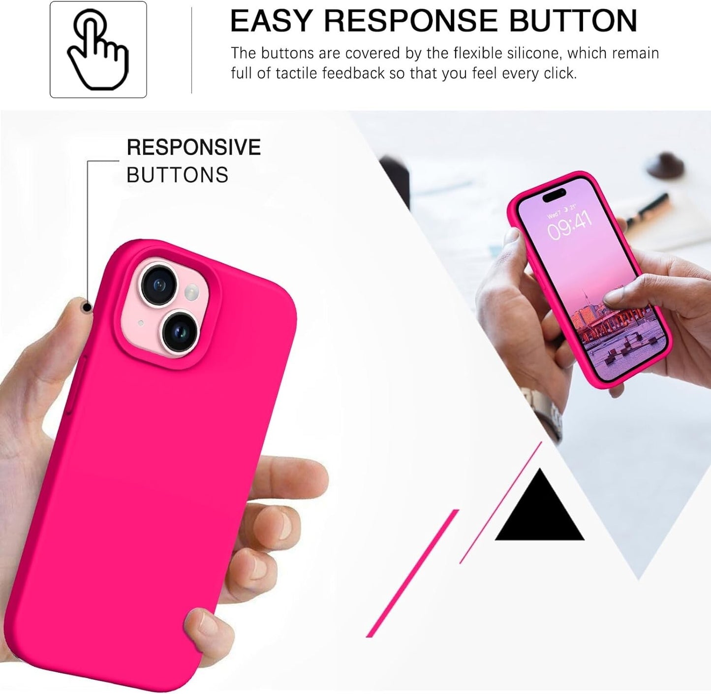 BENTOBEN Compatible iPhone 15 Compatible iPhone 15 Camera P