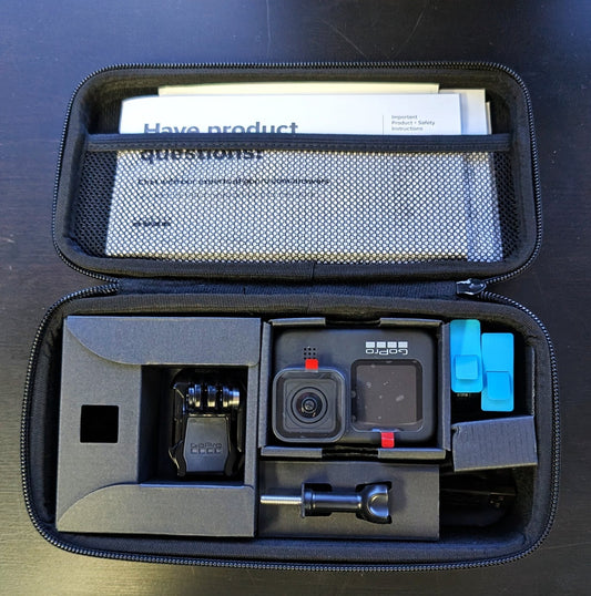 HERO9 64GB GoPro Black Waterproof Action Camera Card Extra Battery