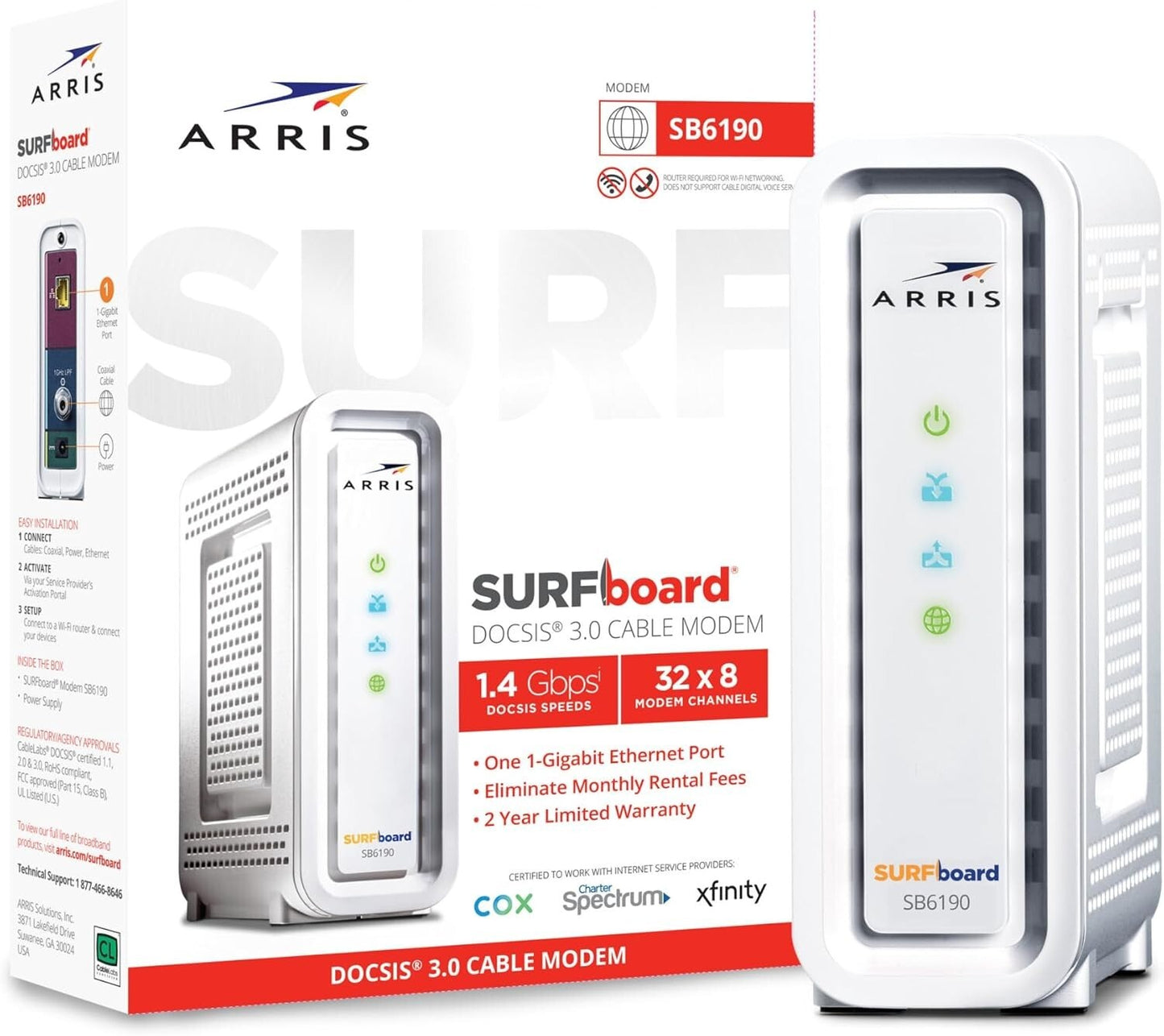 ARRIS DOCSIS SURFboard 30 Cable Modem