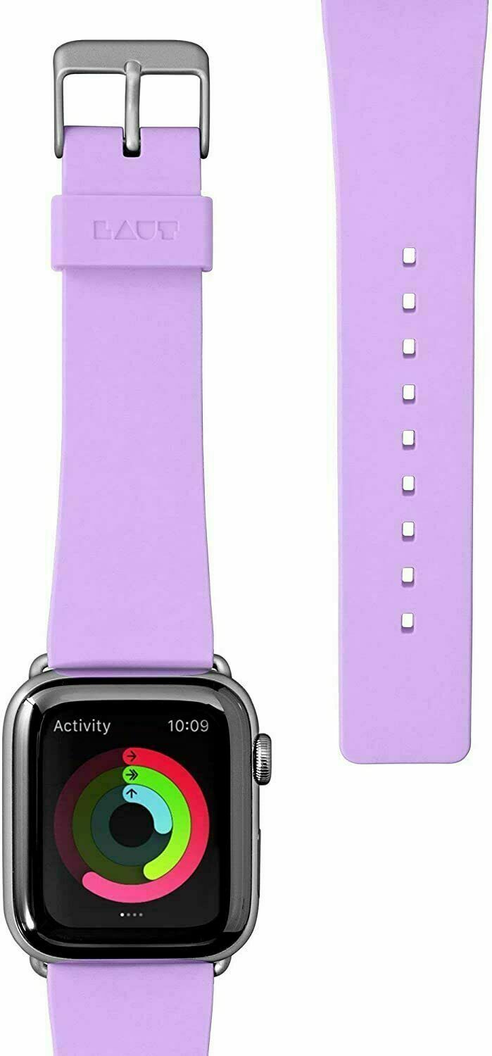 LAUT HUEX i Watch Pastel Strap Apple Watch Series 3840mm Violet