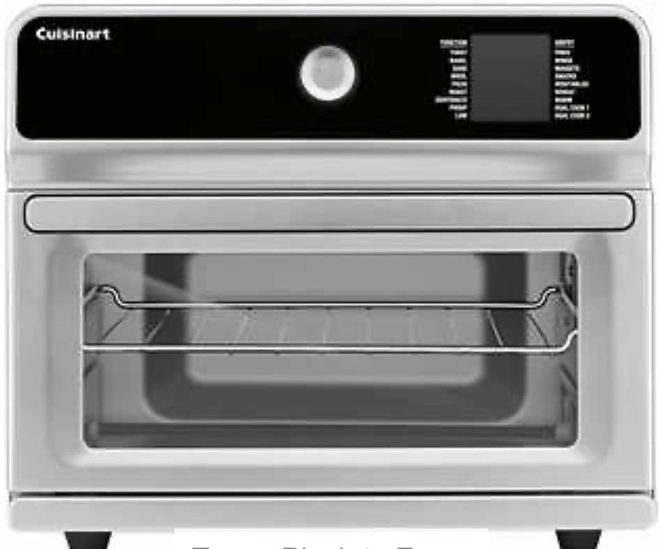 Cuisinart Digital AirFryer Toaster Oven – 0.6 cu.ft (17L), Silver CTOA-130PC3