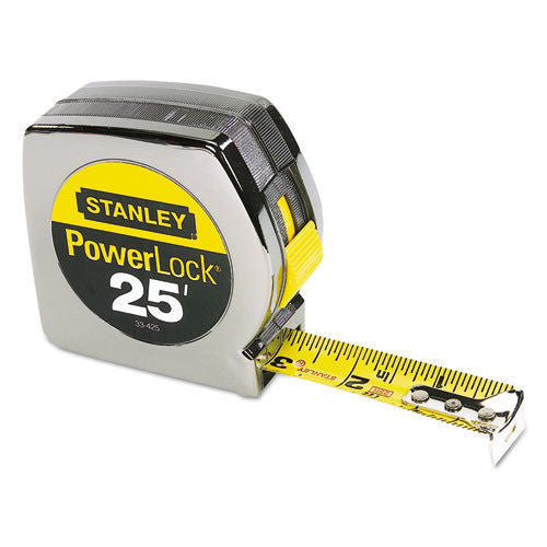 Powerlock II Power Return Rule 1 x 25ft ChromeYellow