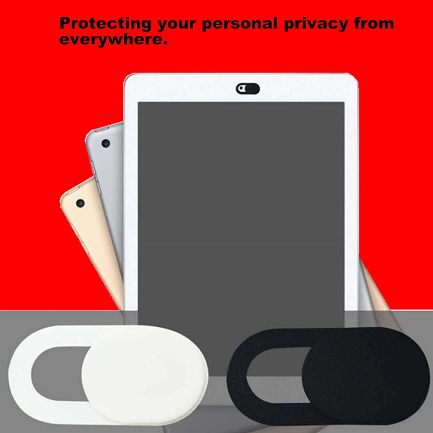[3 Pack] Webcam Cover Slide – Ultra Slim Privacy Shield for Laptop PC MacBook