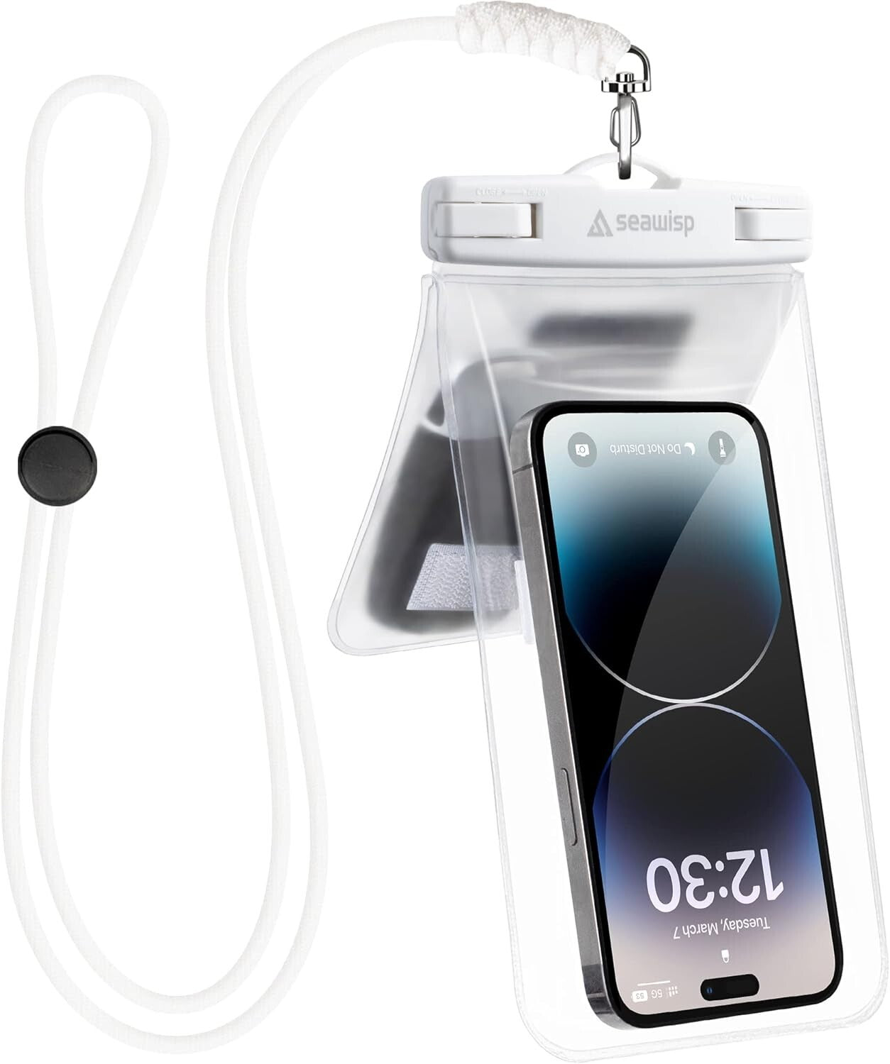 Seawisp Universal Waterproof Phone Pouch Double Space Clear