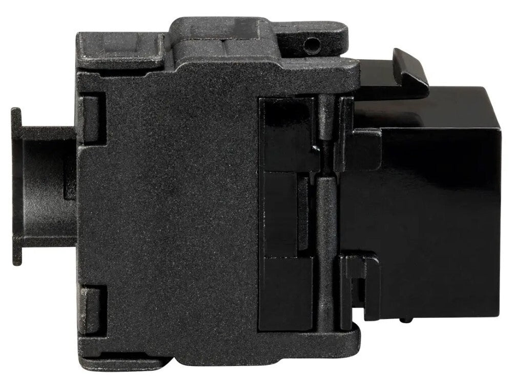 RJ-45 FTP Monoprice Cat6A Keystone Black Toolless Degree Die Cast
