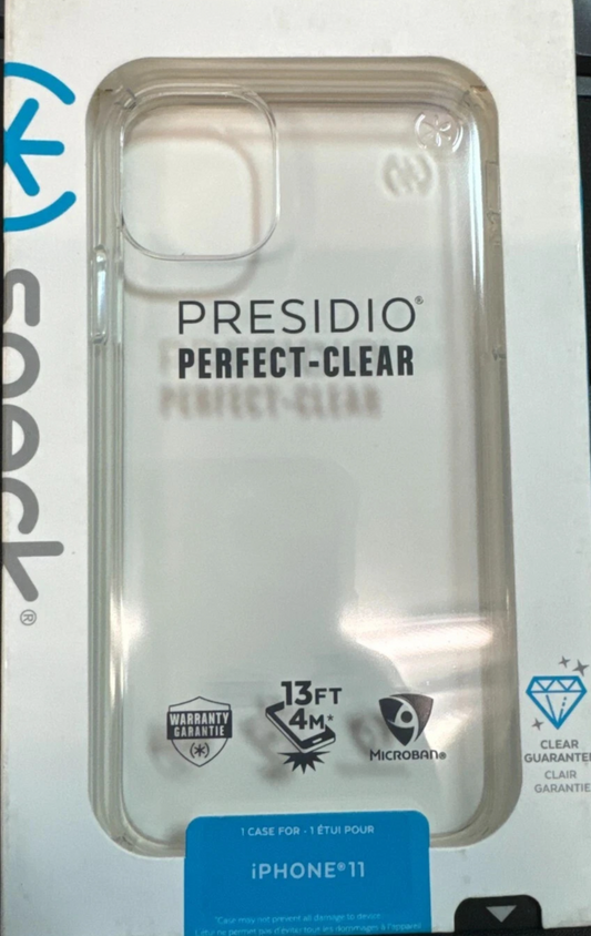 Speck Products Presidio Perfect Clear Case for iPhone 11 Clear 136490-5085