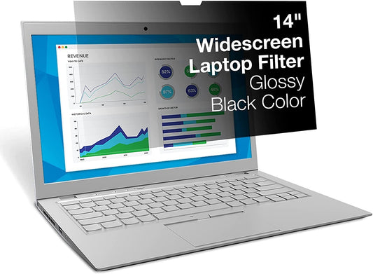 COMPLY 3M Privacy filter 14 Inch Widescreen Laptop Attachment FlipShare