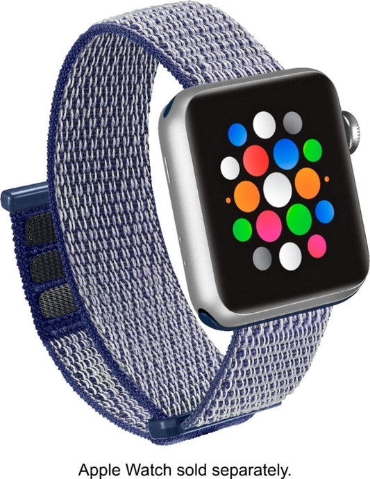 MD-AWB42UVNYV Modal Active Nylon Watch Band 42mm 44mm Navy Blue