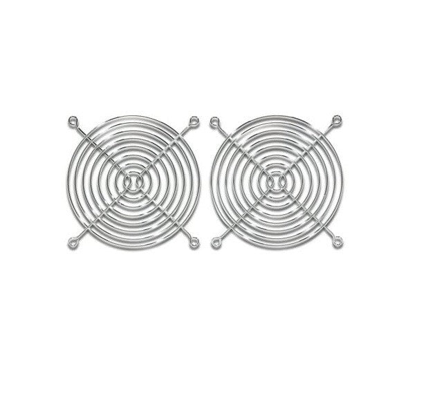 Bgears 2 Pieces Pack Cooling Fan Grill 120mm