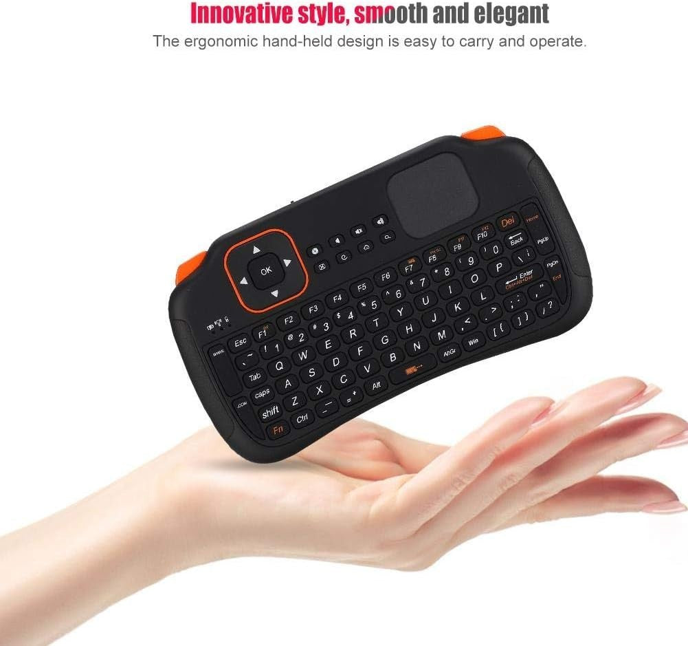 Zopsc 83‑Key Mini Keyboard Touchpad 2.4G Wireless Android/PC Remote