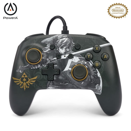 PowerA Enhanced Wired Controller Nintendo Switch BattleReady Link Gamepad