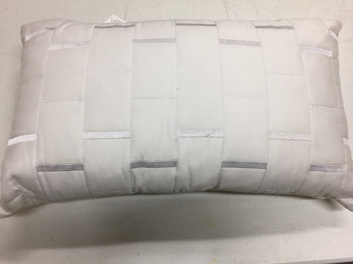 III Bar Modis White 12 x 20 Decorative Pillow