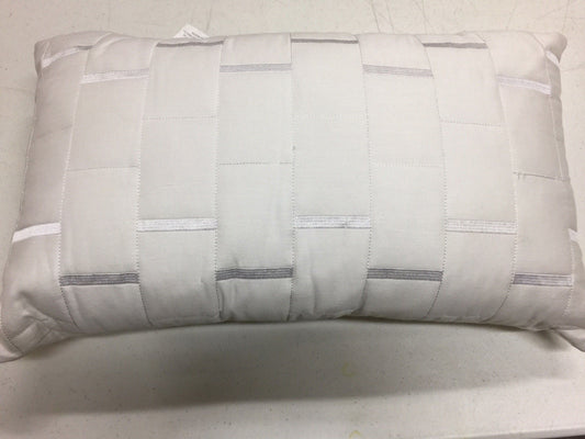 III Bar Modis White 12 x 20 Decorative Pillow