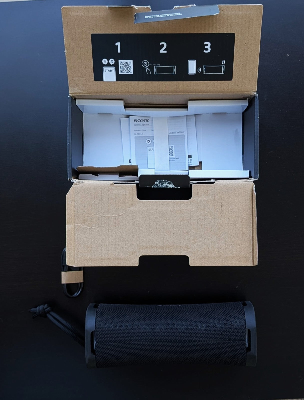 Sony SRS-ULT10B ULT Field 1 Speaker – Enhanced Bass, IP67 Dustproof & Shockproof