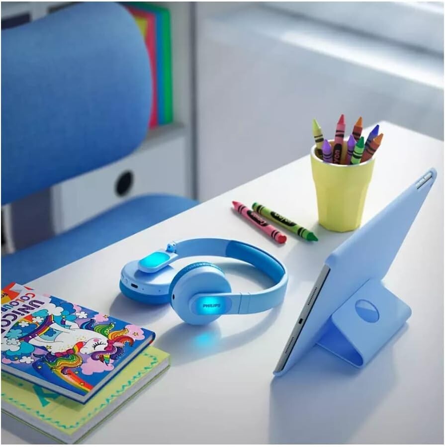 K4206 Philips Kids Wireless On-Ear headphones Blue