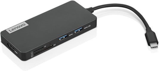 USB-C Lenovo 7in1 Hub Computer Networking Laptop Accessory 8