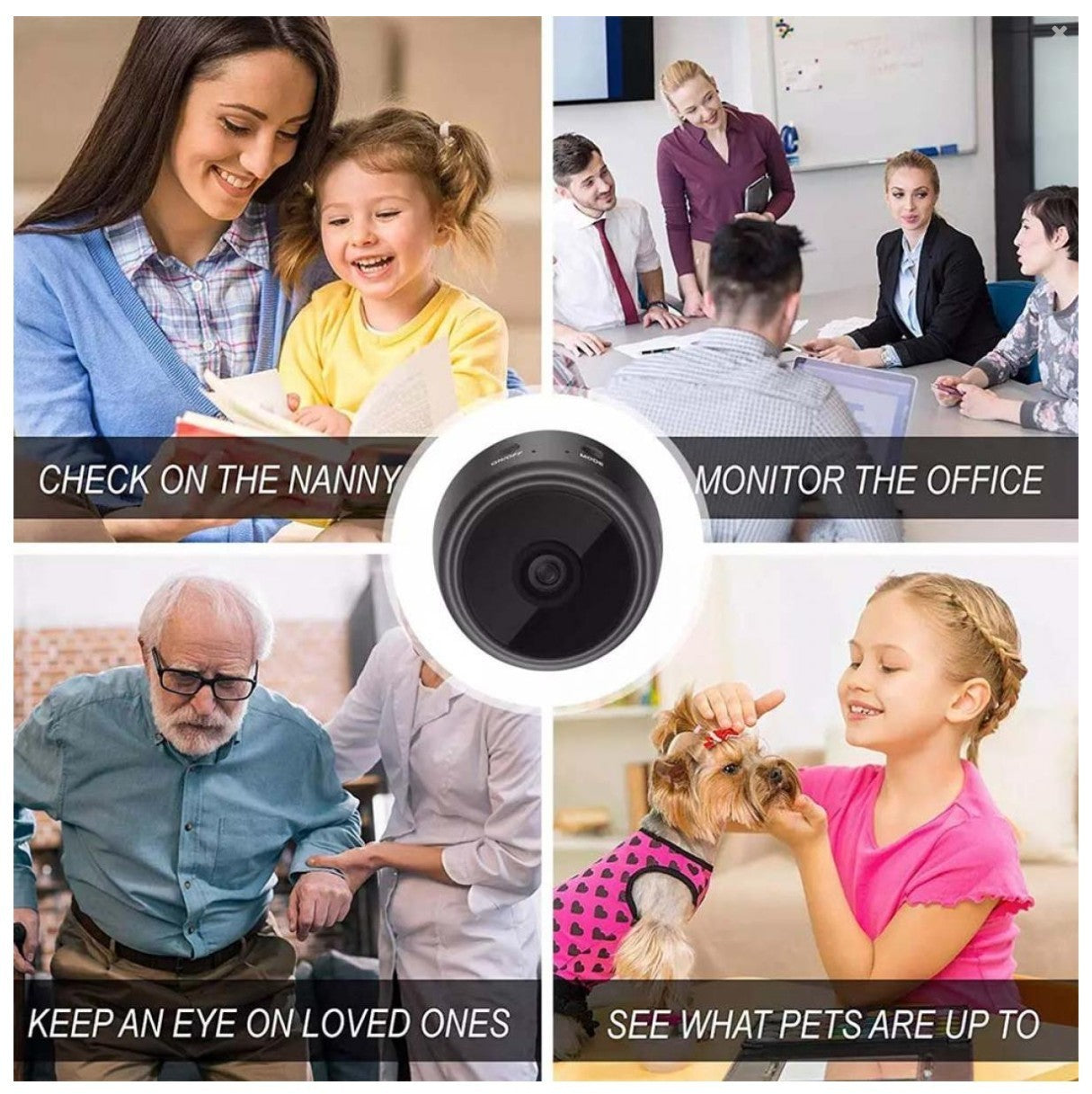 1080P Mini WiFi Wireless Home Small Camera A9 HD Indoor Outdoor